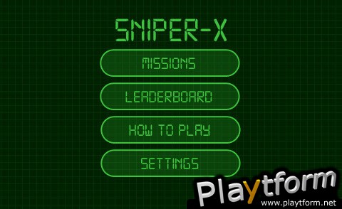 Sniper-X (iPhone/iPod)