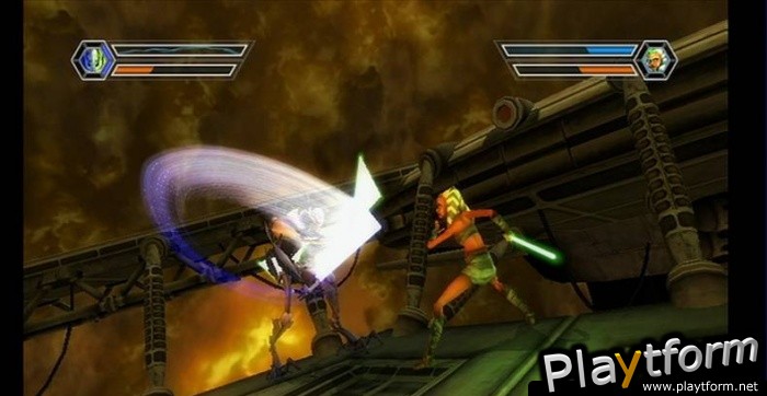 Star Wars The Clone Wars: Lightsaber Duels (Wii)