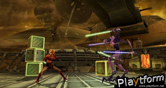 Star Wars The Clone Wars: Lightsaber Duels (Wii)