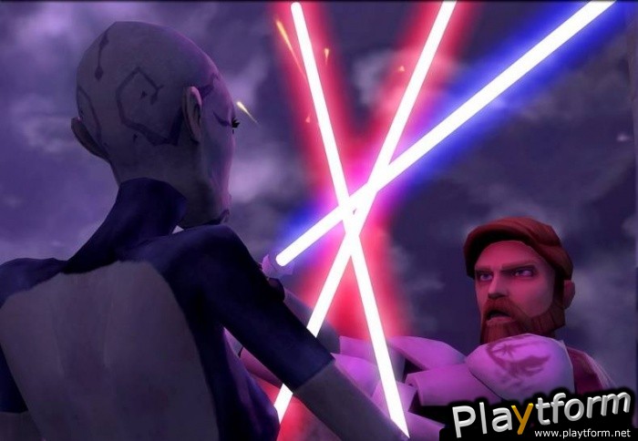 Star Wars The Clone Wars: Lightsaber Duels (Wii)