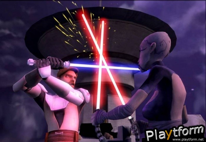 Star Wars The Clone Wars: Lightsaber Duels (Wii)