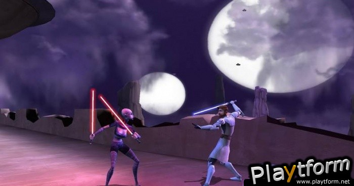 Star Wars The Clone Wars: Lightsaber Duels (Wii)