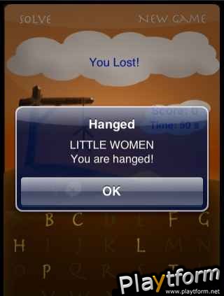 Movie Hangman (iPhone/iPod)