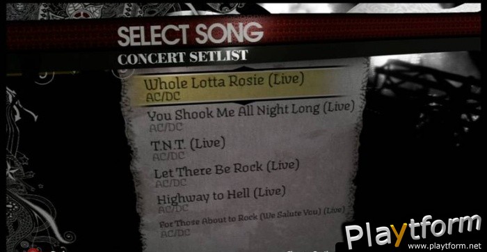 AC/DC Live: Rock Band Track Pack (PlayStation 3)