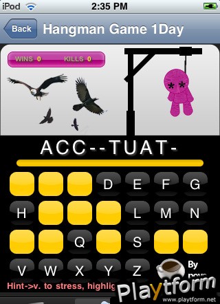 SAT Vocabulary Hangman (iPhone/iPod)