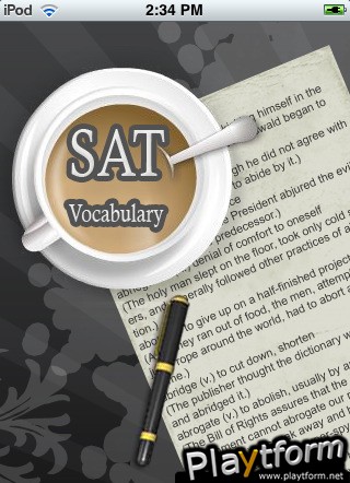 SAT Vocabulary Hangman (iPhone/iPod)