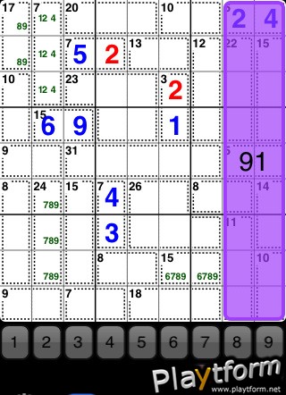 KillerSudoku (iPhone/iPod)