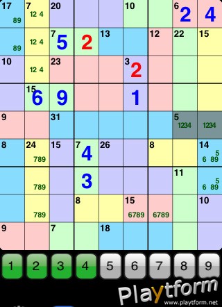 KillerSudoku (iPhone/iPod)