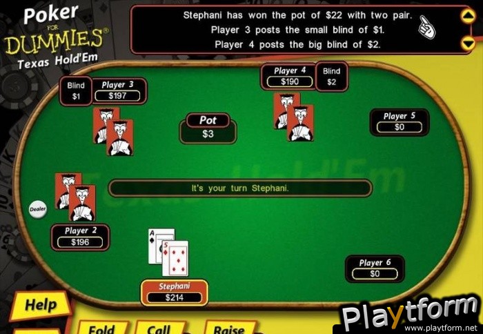 Poker For Dummies (PC)