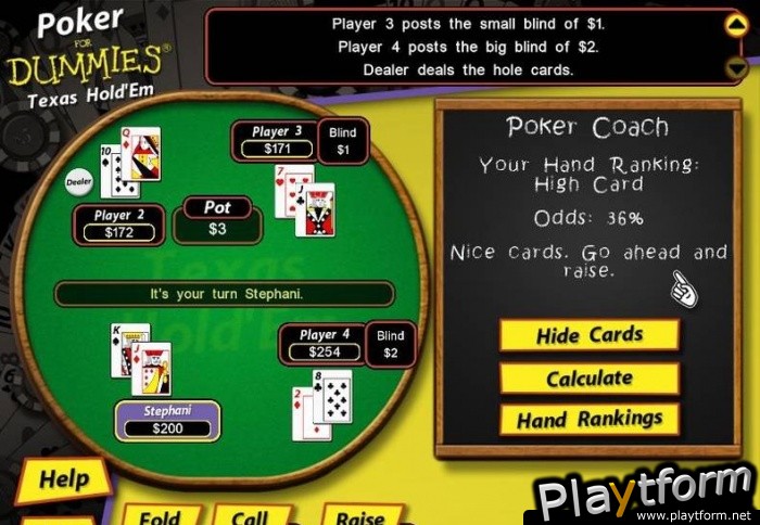 Poker For Dummies (PC)