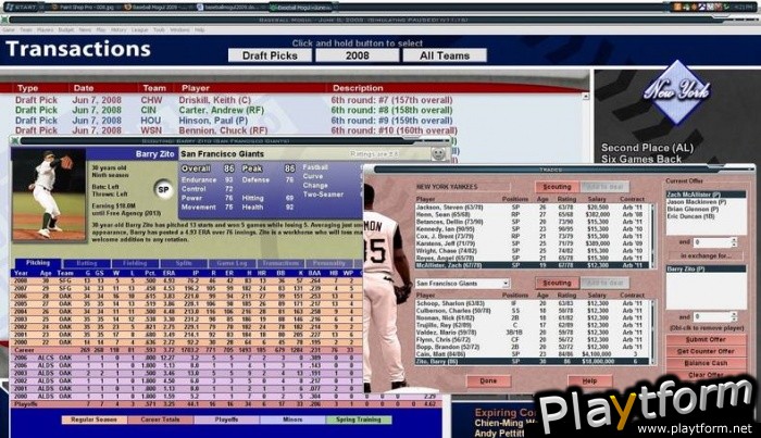 Baseball Mogul 2009 (PC)