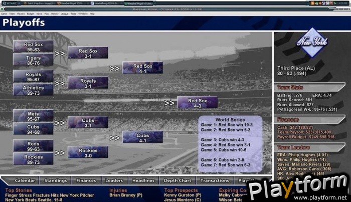 Baseball Mogul 2009 (PC)