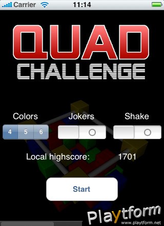 QuadChallenge (iPhone/iPod)