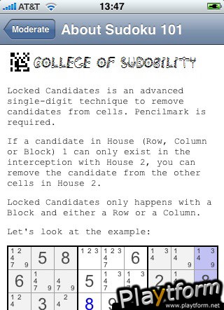 Sudoku 101 (iPhone/iPod)