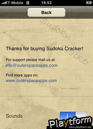 Sudoku Cracker (iPhone/iPod)