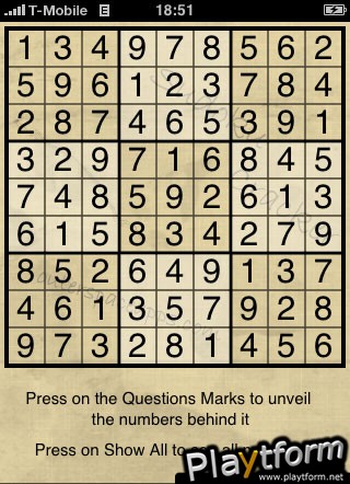 Sudoku Cracker (iPhone/iPod)