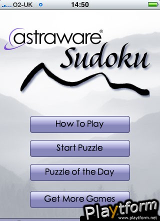 Astraware Sudoku (iPhone/iPod)