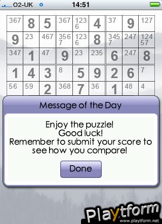 Astraware Sudoku (iPhone/iPod)