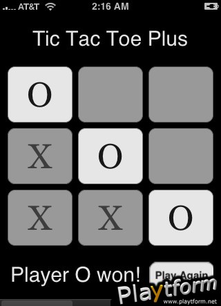 Tic Tac Toe Plus (iPhone/iPod)