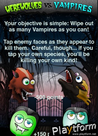 Werewolves vs Vampires (iPhone/iPod)