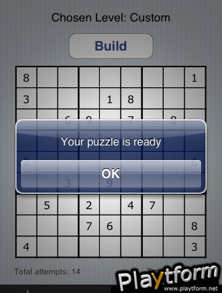 Sudoku Builder (iPhone/iPod)