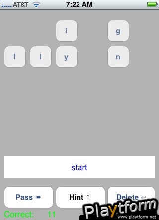 Word Scramble (iPhone/iPod)