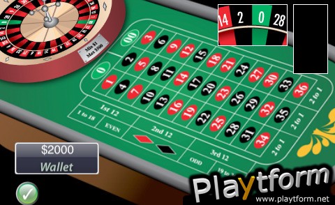 Roulette TWC (iPhone/iPod)