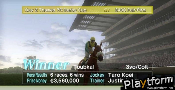 G1 Jockey 4 2008 (PlayStation 3)