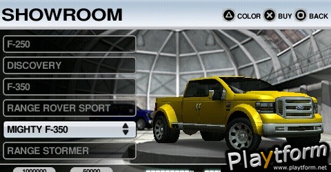 Ford Racing: Off Road (PSP)