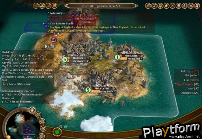 Sid Meier's Civilization IV: Colonization (PC)