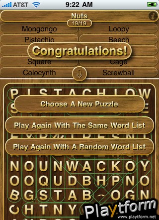 Word Search (iPhone/iPod)