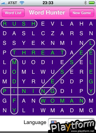 Crypto Word Hunter (iPhone/iPod)