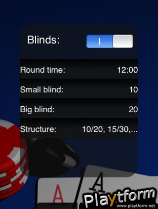 Poker Tournament Manager (iPhone/iPod)