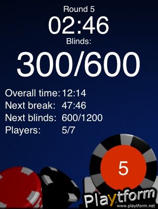 Poker Tournament Manager (iPhone/iPod)