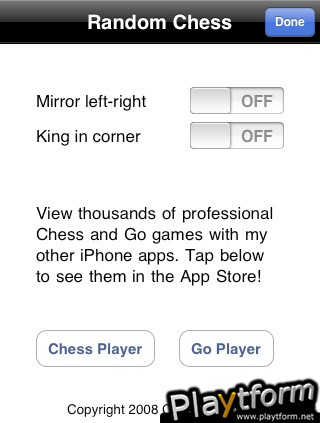 Random Chess (iPhone/iPod)