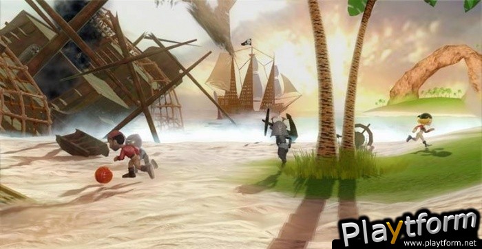 Pirates vs Ninjas Dodgeball (Xbox 360)