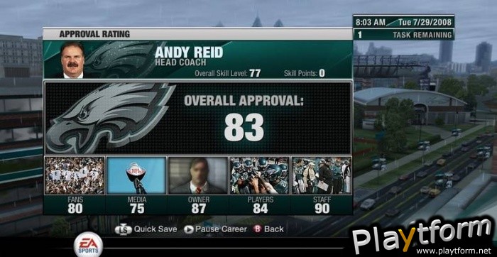 NFL Head Coach 09 (Xbox 360)