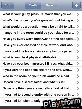 Truth or Dare (iPhone/iPod)