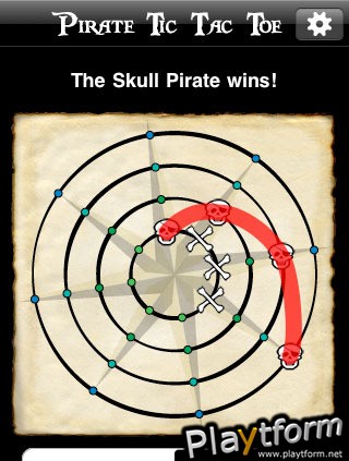 Pirate Tic-Tac-Toe (iPhone/iPod)