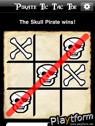 Pirate Tic-Tac-Toe (iPhone/iPod)