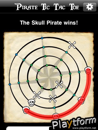 Pirate Tic-Tac-Toe (iPhone/iPod)