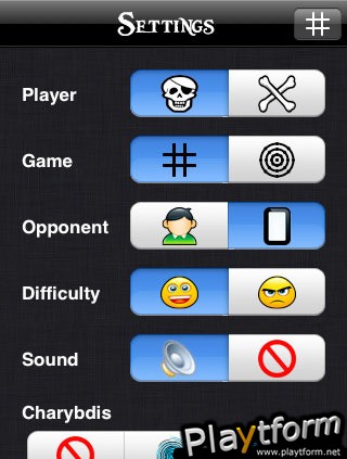 Pirate Tic-Tac-Toe (iPhone/iPod)