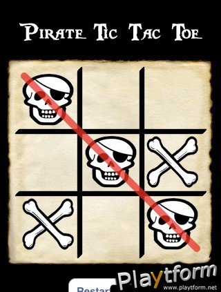 Pirate Tic-Tac-Toe (iPhone/iPod)