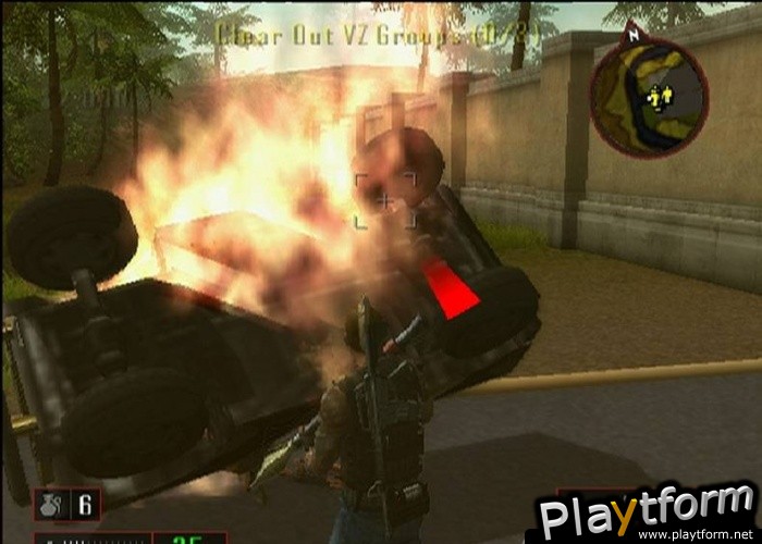 Mercenaries 2: World in Flames (PlayStation 2)