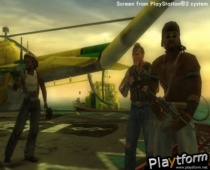 Mercenaries 2: World in Flames (PlayStation 2)