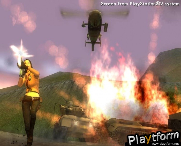 Mercenaries 2: World in Flames (PlayStation 2)