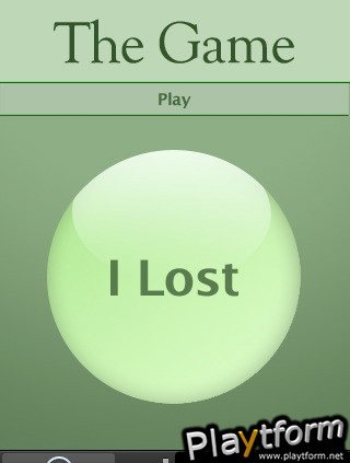 The Game (iPhone/iPod)