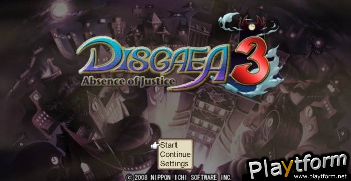 Disgaea 3: Absence of Justice (PlayStation 3)