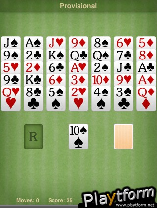 Teensy Golf Solitaire (iPhone/iPod)