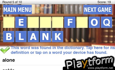 Word Game (iPhone/iPod)